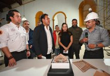 Eduardo Ramírez supervisa la rehabilitación de templos históricos en Comitán de Domínguez