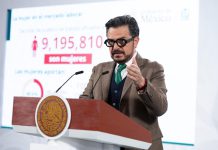 Gobierno de México: empleo afiliado al IMSS registra cifra récord con 22 millones 639 mil 50 puestos de trabajo al 31 de octubre; 2ª más alta en la historia