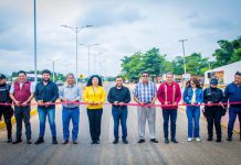 Profe Neto, inaugura importante obra en Cintalapa de Figueroa