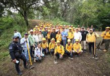 En La Concordia, Eduardo Ramírez Aguilar fortalece la prevención de incendios forestales