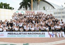 Eduardo Ramírez reconoce a atletas de Olimpiada y Paralimpiada y Primera Fuerza 2025