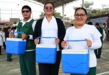 Secretaría de Salud y Ayuntamiento de Tuxtla Gutiérrez arrancan Operativo de Vacunación contra Sarampión