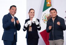 Presidenta Claudia Sheinbaum presenta Boxeando por la Paz: 5 mil boxeadoras y boxeadores impartirán clases de boxeo a 100 mil niños y jóvenes en todo el