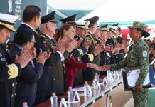 “Nuestras fuerzas armadas son garantía de que México decidirá su destino con independencia”: Presidenta Claudia Sheinbaum en 113 Aniversario del Ejército Mexicano