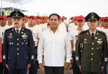 Asiste Eduardo Ramírez a ceremonia de apertura del Primer Escalón 2026 del SMN